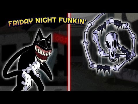 CARTOON CAT VOLTOU!! E TROUXE O LONG HORSE! Friday Night Funkin Vs Cartoon Cat V2