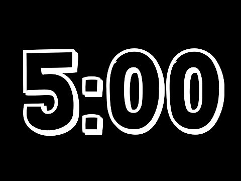 5 Minute Countdown Timer With Voice