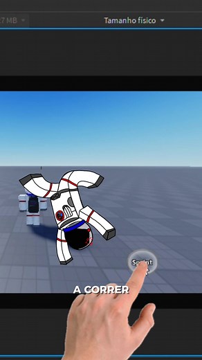 Adicione a Função de Correr no Roblox Studio Mobile