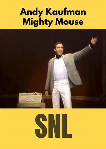 Andy Kaufman's Iconic SNL Performance in 1975