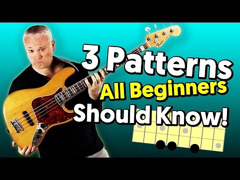 Essential Beginner Bass Technique Exercise – 3 Patterns To Rule EVERYTHING!