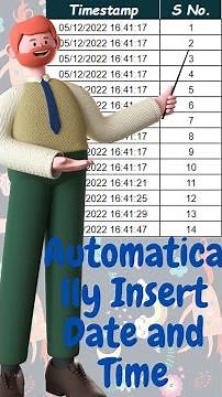 How to Automatically Insert Date and Timestamp in Google Sheets?