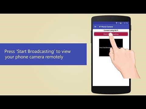 Turn your smartphone into a IP Camera | IP Phone Camera