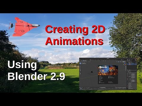 Creating 2D Animations in Blender - A Beginners Guide to creating video animations in Blender 2.9