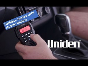 Uniden - UH60xx Series UHF Mobile Radios