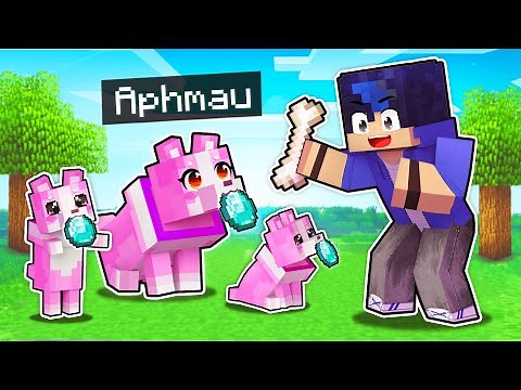 My SECRET Family Puppy PRANK In Minecraft!