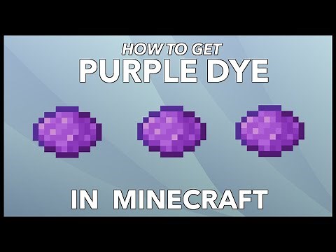 Minecraft Purple Dye: How to Get Purple Dye In Minecraft?