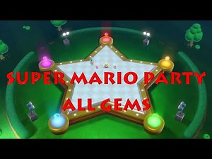 Switch Longplay - Super Mario Party | 100% Completion - All 5 Gems