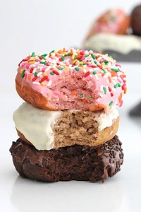 Cake Mix Baked Cake Donuts
