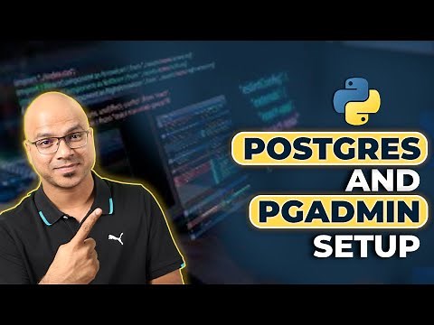 #16 Django tutorials | Postgres and PgAdmin Setup
