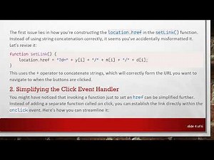 How to Set an href on Click with a for Loop in JavaScript