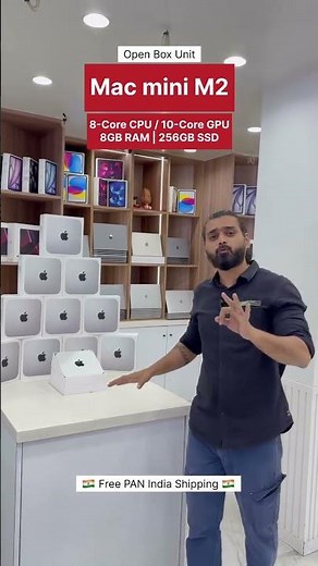 Mac mini M2 – Open Box Steal! 8 Core CPU 10 Core GPU 8GB RAM 256GB SSD With Warranty