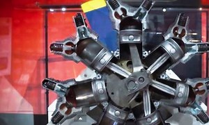 Video: How a Radial Engine Works---An Amazing Cutaway in Motion