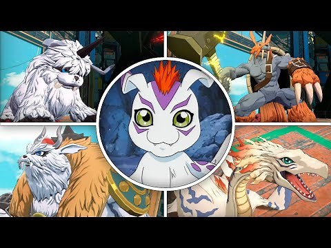 Gomamon & Digivolutions – Unique Skills Showcase | Digimon Story Time Stranger