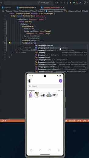 Flutter UI Speed Build ⚡ #flutter #flutterui #coding