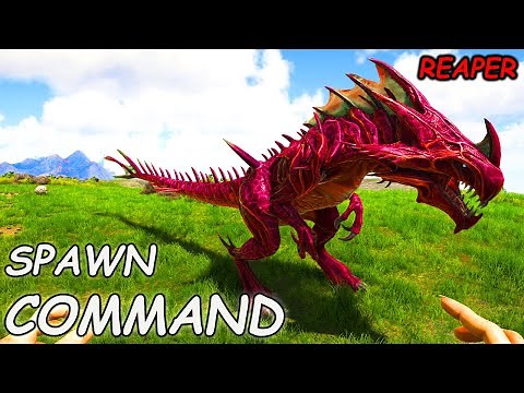 Reaper King ARK Spawn COMMAND | How To SUMMON REAPER KING Ark CODE