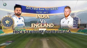 IND vs ENG 2024, 5TH Test, Day 01: Match Highlights