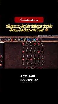 Ultimate Cookie Clicker Guide: From Beginner to Pro! #shorts