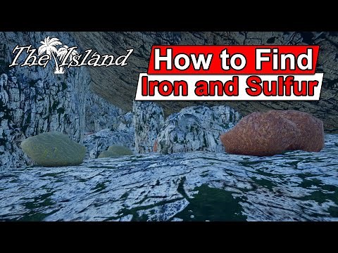 The Island - 3 Places to find iron and sulfur