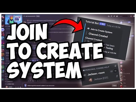 [NEW] - How to make a JOIN TO CREATE SYSTEM for your discord bot! || Discord.js V14