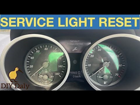 Mercedes SLK Service light reset procedure