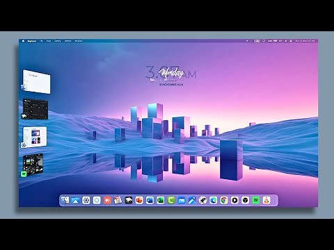 Windows 11 Desktop With A Little Touch Of macOS