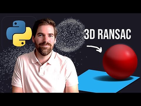3D SHAPE DETECTION with RANSAC + PYTHON on POINT CLOUDS