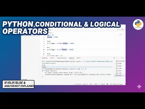 Master Python If Else | Conditions Explained with Examples