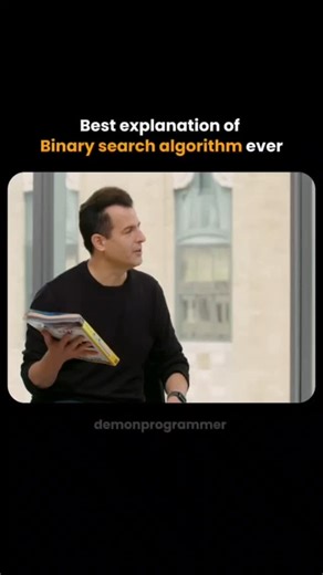 Panindra Kumar | Harvard University Professor David J Malan explaining to a teenager girl how the binary search algorithm works in our mobile while finding... | Instagram