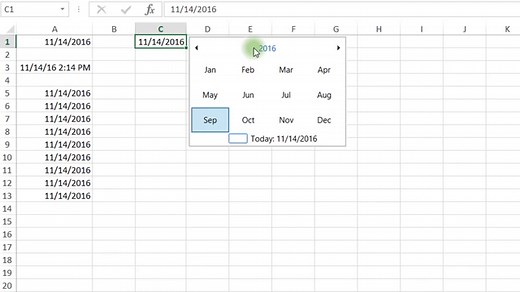 How to insert dates from a Popup Calendar (date picker) in Excel – user guide | XLTools