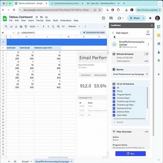 How to Share Tableau Dashboards in Email & Slack Automatically
