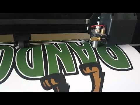 Contour cutting with an USCutter SC Series 25