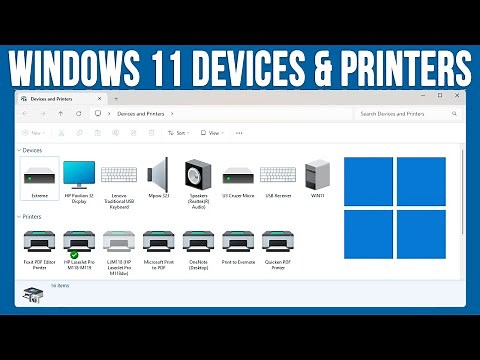How to Open the Devices and Printers Settings in Windows 11