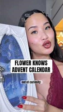 FLOWER KNOWS ADVENT CALENDAR #makeupreview #adventcalendar #unboxing #honestreview