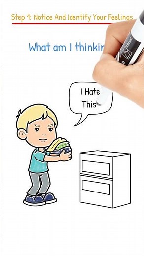 How To Manage Big Emotions - Step 1 - Notice And Identify Your Feelings