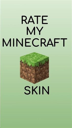 Rate My Minecraft Skin - My Dream Skin