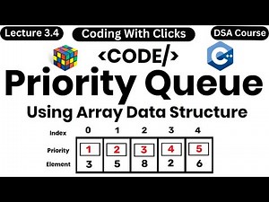 Priority Queue - Priority Queue C++ - Priority Queue in Data Structure - Coding With Clicks