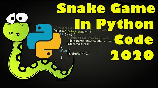 Snake Game In Python Code Free Download