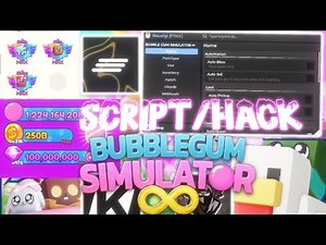 [🐰EASTER] Roblox Bubble Gum Simulator INFINITY GUI Script/Hack – BEST Auto Farm Coins, Gems & More!