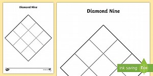 Diamond Nine Template