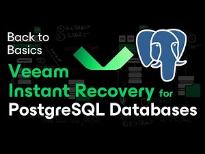 How to Instantly Restore PostgreSQL with Veeam | Full Demo & Whiteboard Guide / *AI-dubbed*