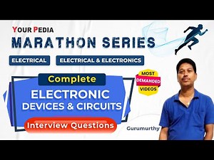 Complete EDC for Interview preparation | Electronic devices & circuits Interview Questions for PSU