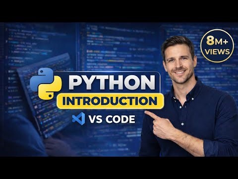 #3 Python tutorial for beginners | Introduction to Vs Code