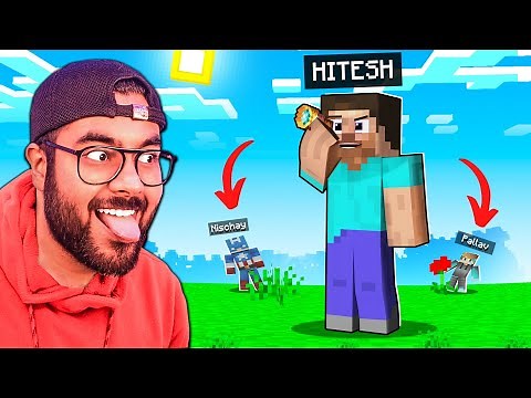 MINECRAFT Hide & Seek Ft. ‪@liveinsaan‬ | Hitesh KS