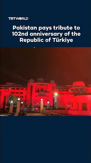 Pakistan pays tribute to Türkiye on 102nd Republic Day