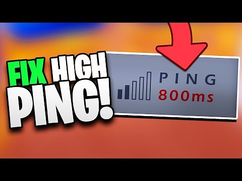 How To Fix HIGH PING in Roblox! (NO LAG)