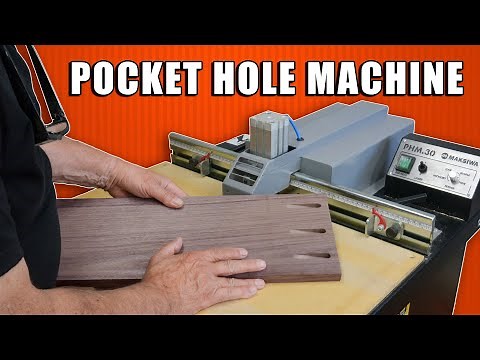 Pocket Hole Machine / Auto Pocket Hole Joinery with the Maksiwa PHM 3.0
