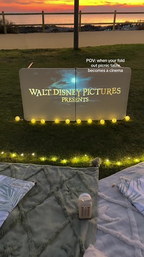 Transform Your Picnic Table into a Cinema with Pixxie Projector