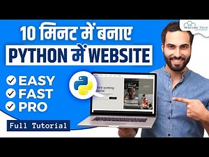 Make a Python Website in 10 Mins using Steamlit - Simple & Fast Website