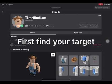 How to hack anybody’s roblox account easy!